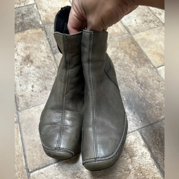 Rieker Ankle Leather Boot  size 40 - Picture 6 of 8